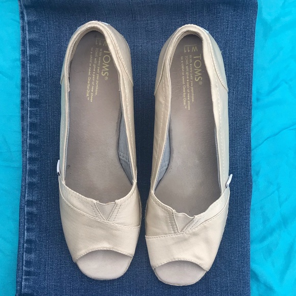TOMS Stella Wedge - Bridal Collection - Picture 1 of 7